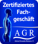 Zertifiziertes Fachgeschäft der Aktion Gesunder Rücken e.V.